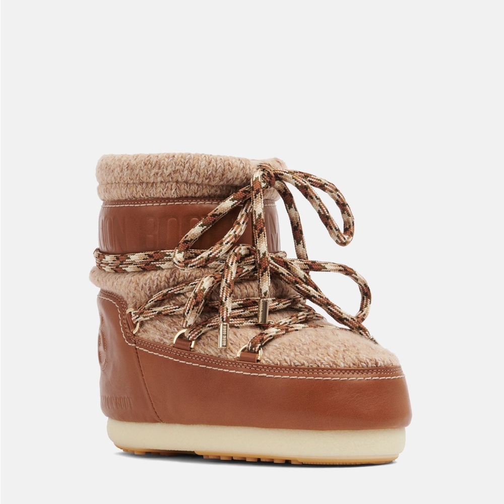 OCHRE WOOL BOOTS - CHLOE x Moon Boot